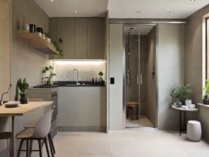 Desain Dapur Kecil Dekat Kamar Mandi: Tips & Trik