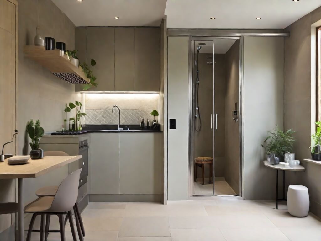 Desain Dapur Kecil Dekat Kamar Mandi: Tips & Trik