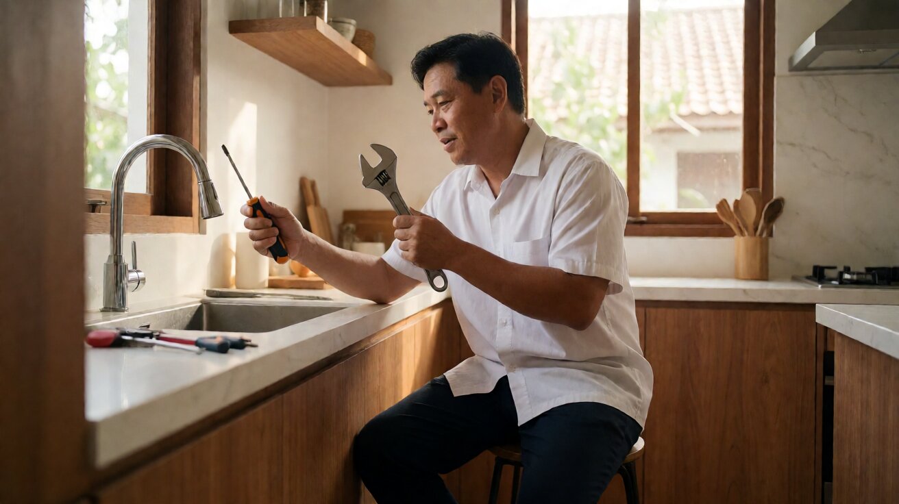 Alat wajib yang harus ada untuk pekerjaan plumbing dasar
